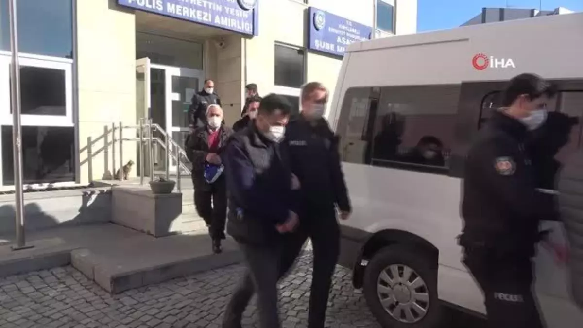 Adliye önünde çıkan kavganın şüphelileri adliyeye sevk edildi