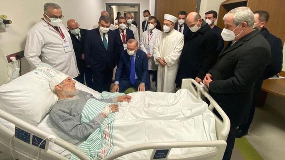 Cumhurbaşkanı Erdoğan'ın ziyaret ettiği kanaat önderi Hafız Abdullah Nazırlı hayatını kaybetti