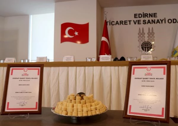 Edirne'nin tarihi lezzeti 'badem ezmesi' coğrafi işaret aldı
