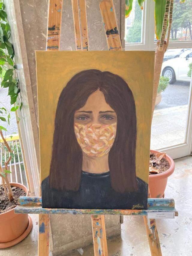 'İTF'lilerin gözünden Pandemi' sergisi açıldı! 19 Şubat'a kadar ziyaretçilerini bekliyor