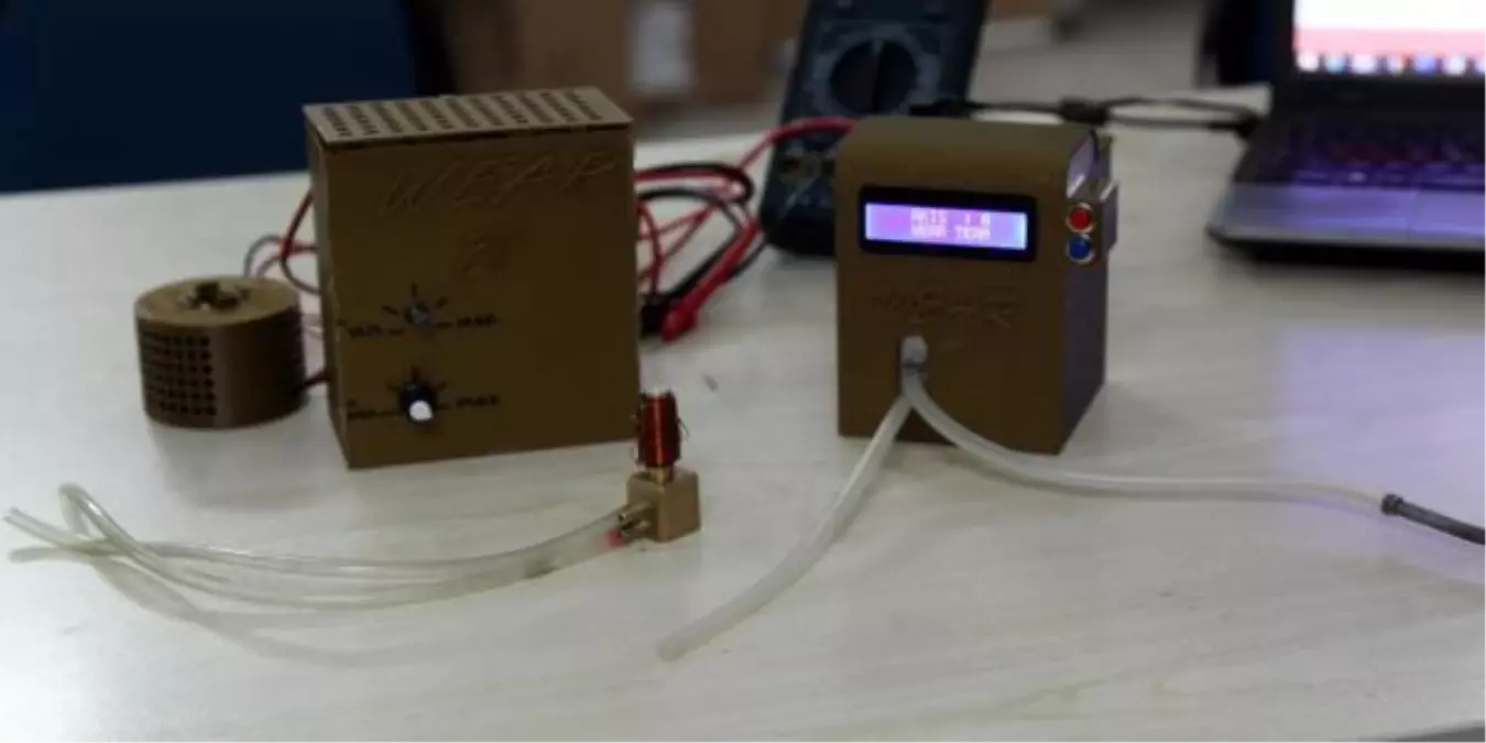 Kayseri'de solunum cihazı için yerli valf cihazı üretildi