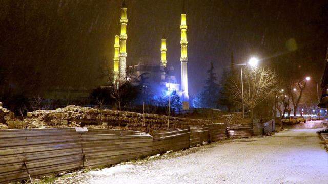 İstanbul'da beklenen kar yağışı başladı