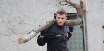 Samsun'da genç boksörlerin sıra dışı antrenmanı