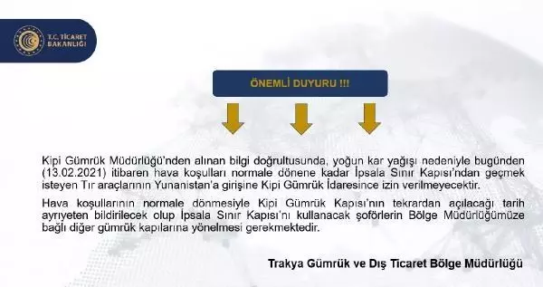 Edirne'de beklenen 'kar' başladı (3) Edirne'de beklenen 'kar' başladı (3)