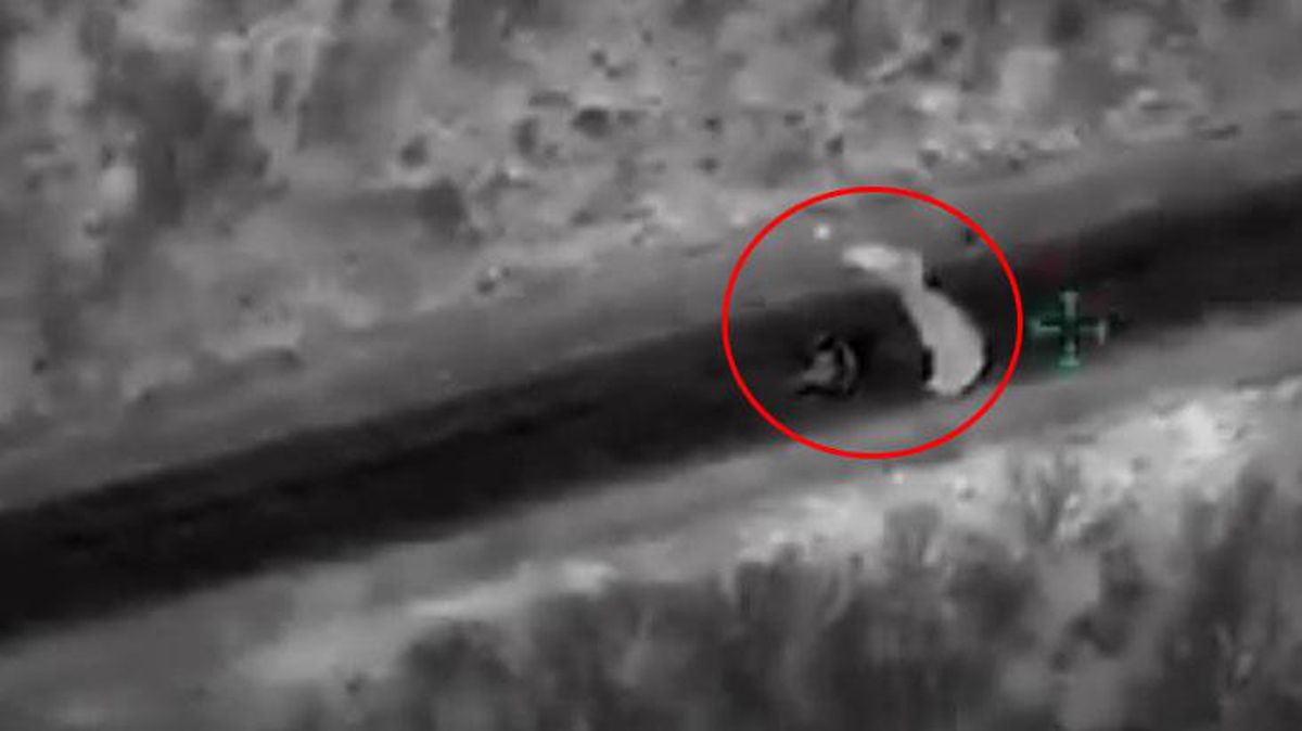 Gara'da paramotor ile kaçmaya çalışan teröristlerin imha edildiği anların görüntüleri ortaya çıktı