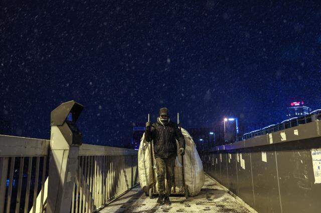 İstanbul'da beklenen kar yağışı başladı