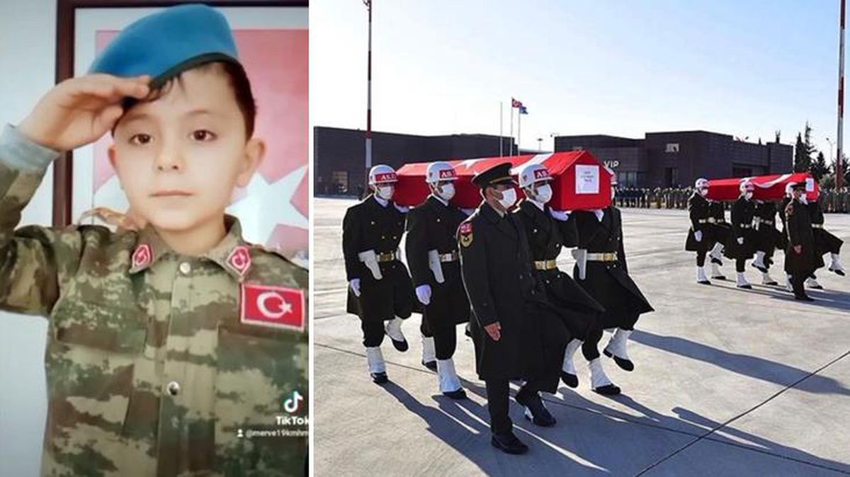 6 yaşındaki Kuzey'in 'Büyüyünce asker olacağım' sözleri duygulandırdı