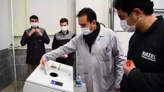 Son dakika haberi | Meslek liseliler plastik atıkları paraya dönüştürüyor