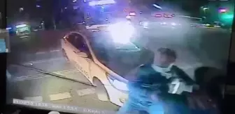 Sancaktepe'de otobüs şoförüne yaşatılan dehşet kamerada