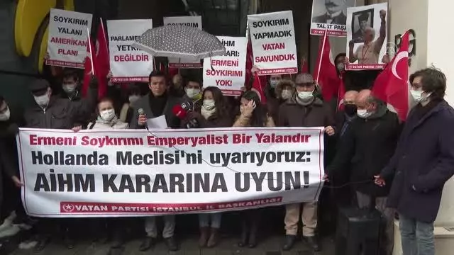 Vatan Partililerden Hollanda'ya sözde Ermeni iddiaları tepkisi Vatan Partililerden Hollanda'ya sözde Ermeni iddiaları tepkisi