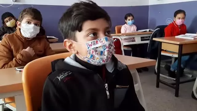 Köy okullarında yüz yüze eğitime başlandı Köy okullarında yüz yüze eğitime başlandı