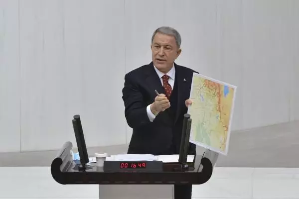 Bakanlar Akar ve Soylu, Meclis'te Gara operasyonunu anlattı Bakanlar Akar ve Soylu, Meclis'te Gara operasyonunu anlattı