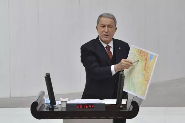 Bakanlar Akar ve Soylu, Meclis'te Gara operasyonunu anlattı Bakanlar Akar ve Soylu, Meclis'te Gara operasyonunu anlattı