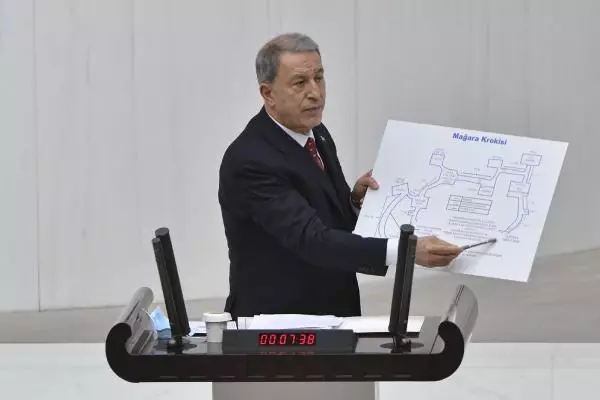 Bakanlar Akar ve Soylu, Meclis'te Gara operasyonunu anlattı Bakanlar Akar ve Soylu, Meclis'te Gara operasyonunu anlattı