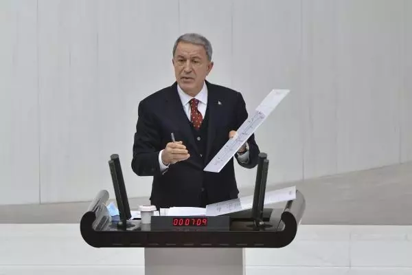 Bakanlar Akar ve Soylu, Meclis'te Gara operasyonunu anlattı Bakanlar Akar ve Soylu, Meclis'te Gara operasyonunu anlattı