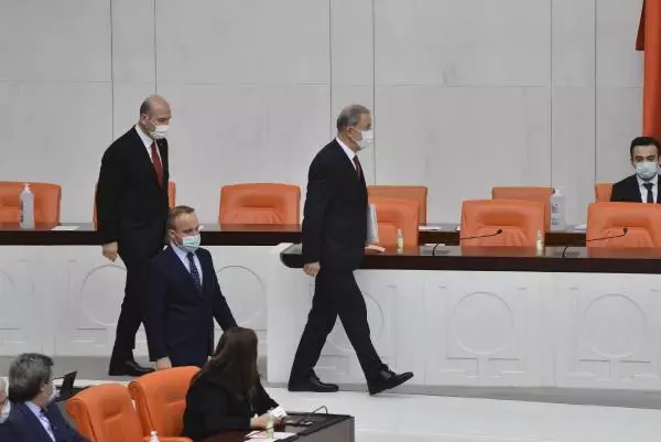 Bakanlar Akar ve Soylu, Meclis'te Gara operasyonunu anlattı Bakanlar Akar ve Soylu, Meclis'te Gara operasyonunu anlattı