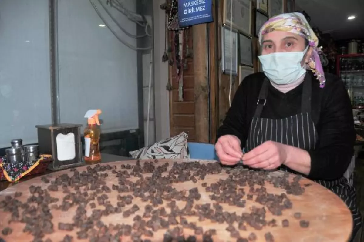 Damla sakızlı kahveli mantı yaptı, büyük beğeni aldı Haberler
