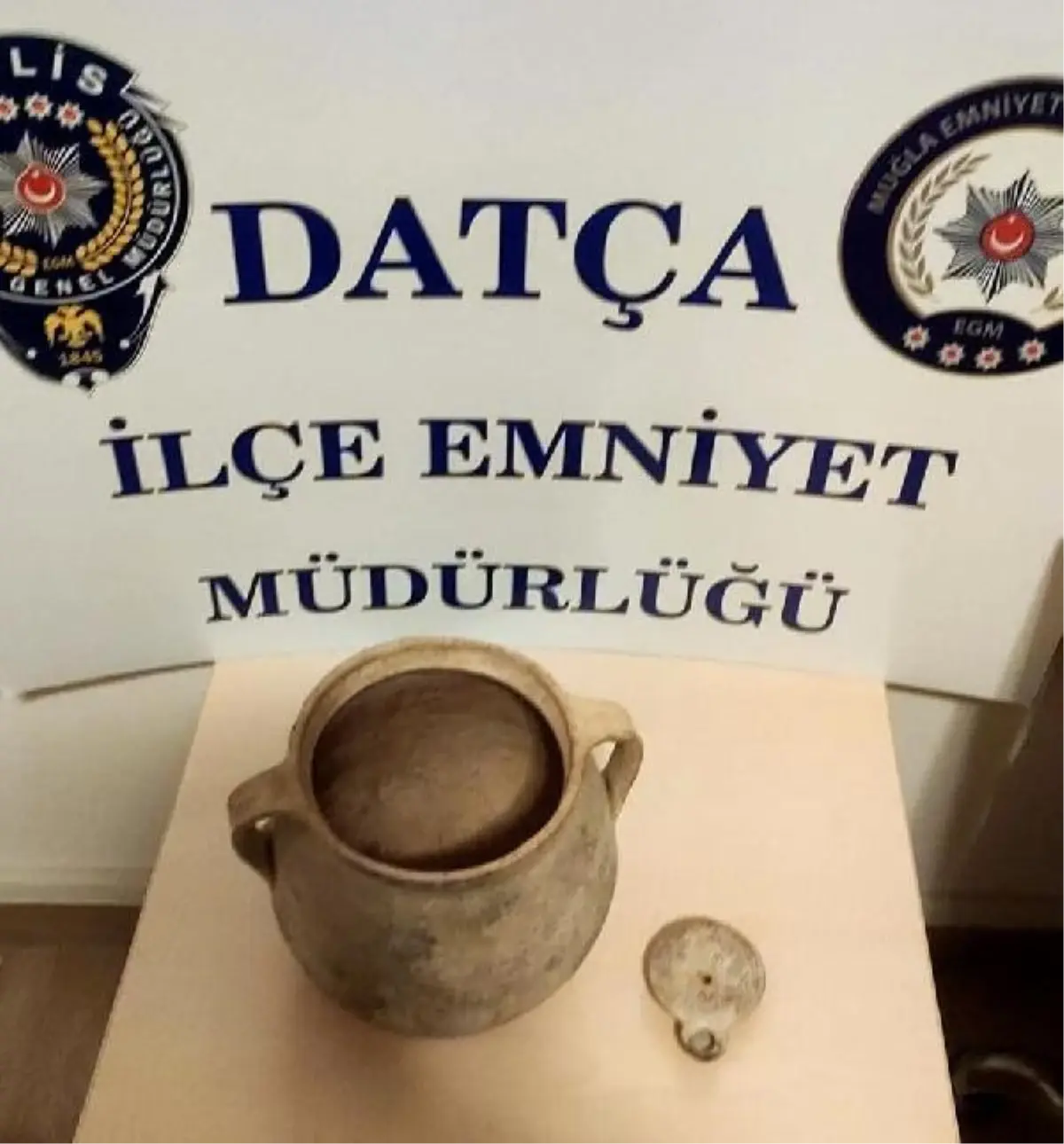 Datça'da tarihi eser operasyonu: 1 gözaltı