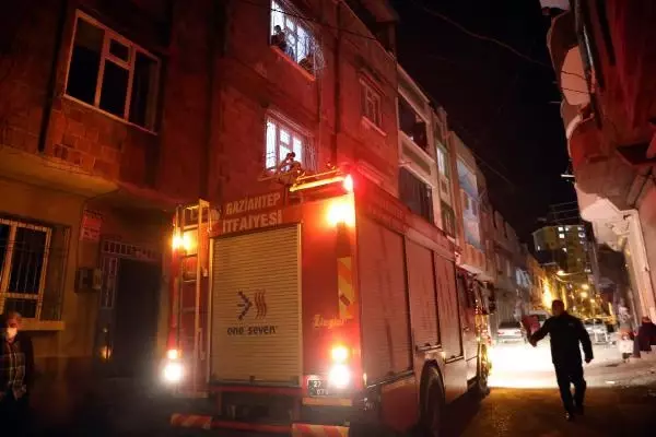 Son dakika gündem: Gaziantep'te ev yangını Son dakika gündem: Gaziantep'te ev yangını
