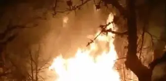 Kastamonu'da köy yolu ulaşıma kapanınca yangında 1 ev kül oldu