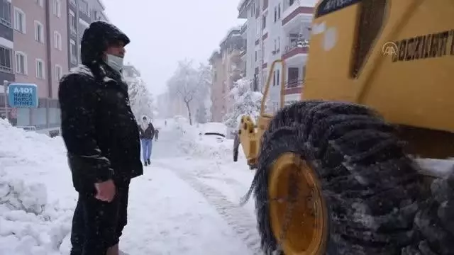 KASTAMONU - Kar yağışı yaşamı olumsuz etkiledi