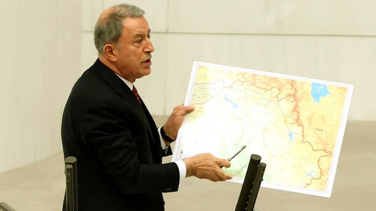 Meclis'te Gara bilgilendirmesi: Milli Savunma Bakanı Hulusi Akar operasyonun detaylarını anlattı