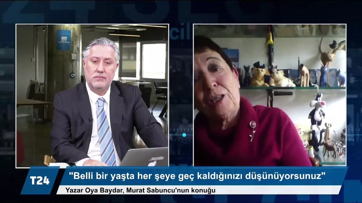 Oya Baydar '80 Yaş Zor Zamanlar Günlükleri'ni anlattı: Demokrasiye koşulsuz inanan bir insanım;...