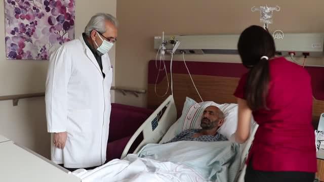 sirtina romork dusmesi sonucu kemikleri kirilan hasta tedavi ile sagligina kavustu
