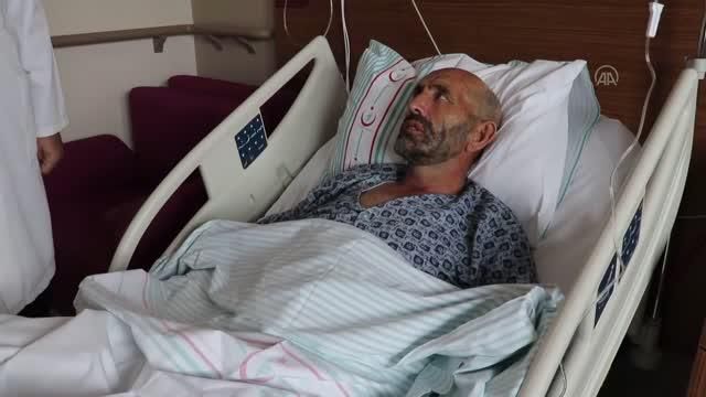 sirtina romork dusmesi sonucu kemikleri kirilan hasta tedavi ile sagligina kavustu