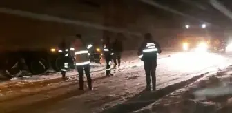 Sivas'ta kar yağışı (4)