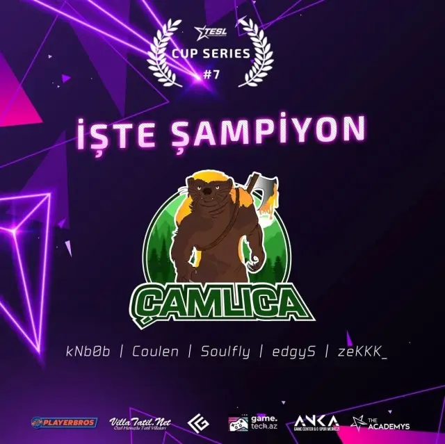 TESL CUP #7 şampiyonu Çamlıca Epor oldu TESL CUP #7 şampiyonu Çamlıca Epor oldu