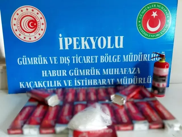 Gümrük Muhafaza Ekipleri Habur sınır kapısında 25 kilogram uyuşturucu ele geçirdi