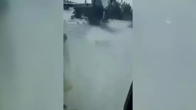 Kapalı köy yolları ulaşıma açıldı Kapalı köy yolları ulaşıma açıldı