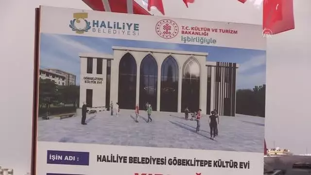 ŞANLIURFA - Göbeklitepe Kültür Evi ve Parkı törenle açıldı ŞANLIURFA - Göbeklitepe Kültür Evi ve Parkı törenle açıldı