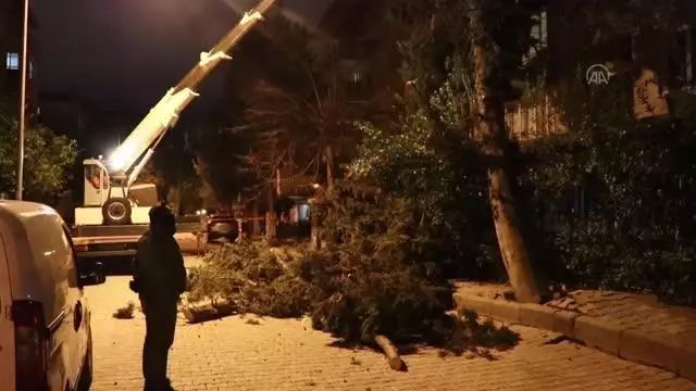 Şiddetli rüzgar etkisini sürdürüyor Şiddetli rüzgar etkisini sürdürüyor