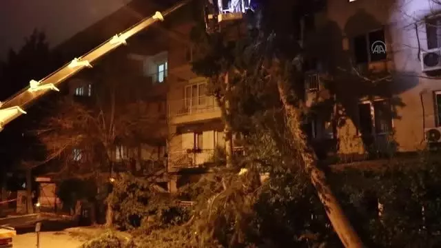 Şiddetli rüzgar etkisini sürdürüyor Şiddetli rüzgar etkisini sürdürüyor