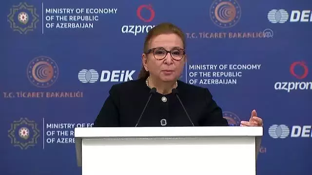 Bakan Pekcan: 'Azerbaycan'ın kazancı Türkiye'nin kazancı, Türkiye'nin kazancı Azerbaycan'ın kazancı olacaktır' Bakan Pekcan: 'Azerbaycan'ın kazancı Türkiye'nin kazancı, Türkiye'nin kazancı Azerbaycan'ın kazancı olacaktır'