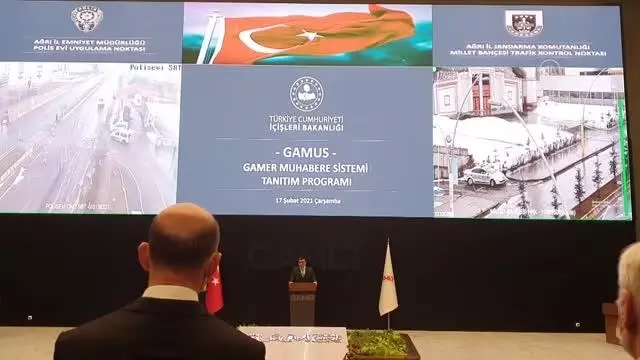 Bakan Soylu, GAMER Muhabere Sistemi'nin tanıtım toplantısına katıldı Bakan Soylu, GAMER Muhabere Sistemi'nin tanıtım toplantısına katıldı