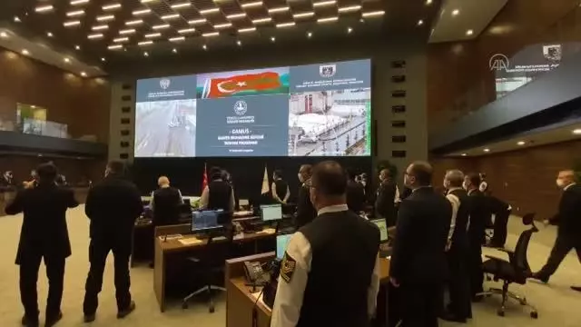 Bakan Soylu, GAMER Muhabere Sistemi'nin tanıtım toplantısına katıldı Bakan Soylu, GAMER Muhabere Sistemi'nin tanıtım toplantısına katıldı
