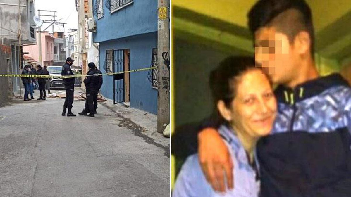 Boğazı kesilerek öldürülen kadının oğlu tutuklandı