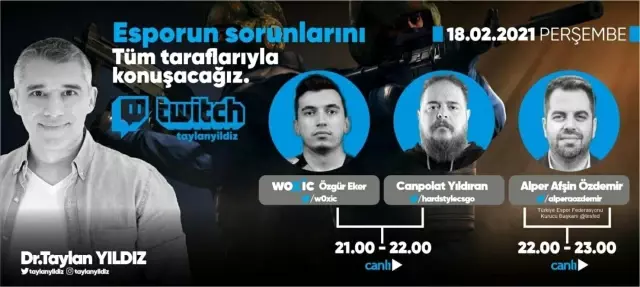 Dr. Taylan Yıldız woxic, Alper Özdemir ve Canpolat Yıldıran'ı konuk ediyor Dr. Taylan Yıldız woxic, Alper Özdemir ve Canpolat Yıldıran'ı konuk ediyor