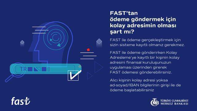 Fast nedir? FastPay nasıl kullanılır? Merkez Bankası tarafından geliştirilen FastPay ne işe yarar, para sınırı var mı?