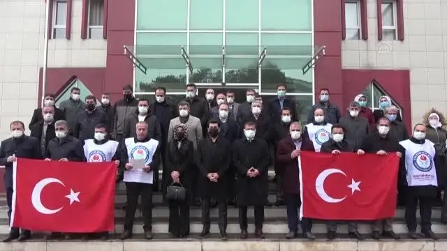 Son dakika! Gara'da 13 Türk vatandaşının şehit edilmesine tepki yürüyüşü (3) Son dakika! Gara'da 13 Türk vatandaşının şehit edilmesine tepki yürüyüşü (3)