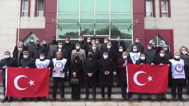 Son dakika! Gara'da 13 Türk vatandaşının şehit edilmesine tepki yürüyüşü (3) Son dakika! Gara'da 13 Türk vatandaşının şehit edilmesine tepki yürüyüşü (3)