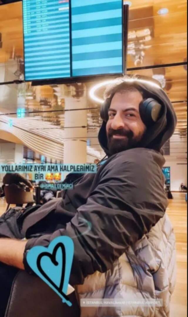 Hande Soral ile İsmail Demirci'yi mesafeler ayırdı Hande Soral ile İsmail Demirci'yi mesafeler ayırdı