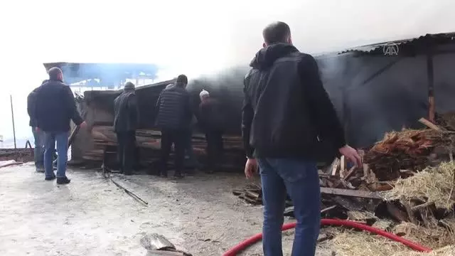 KASTAMONU - Tosya'da ev yangını KASTAMONU - Tosya'da ev yangını