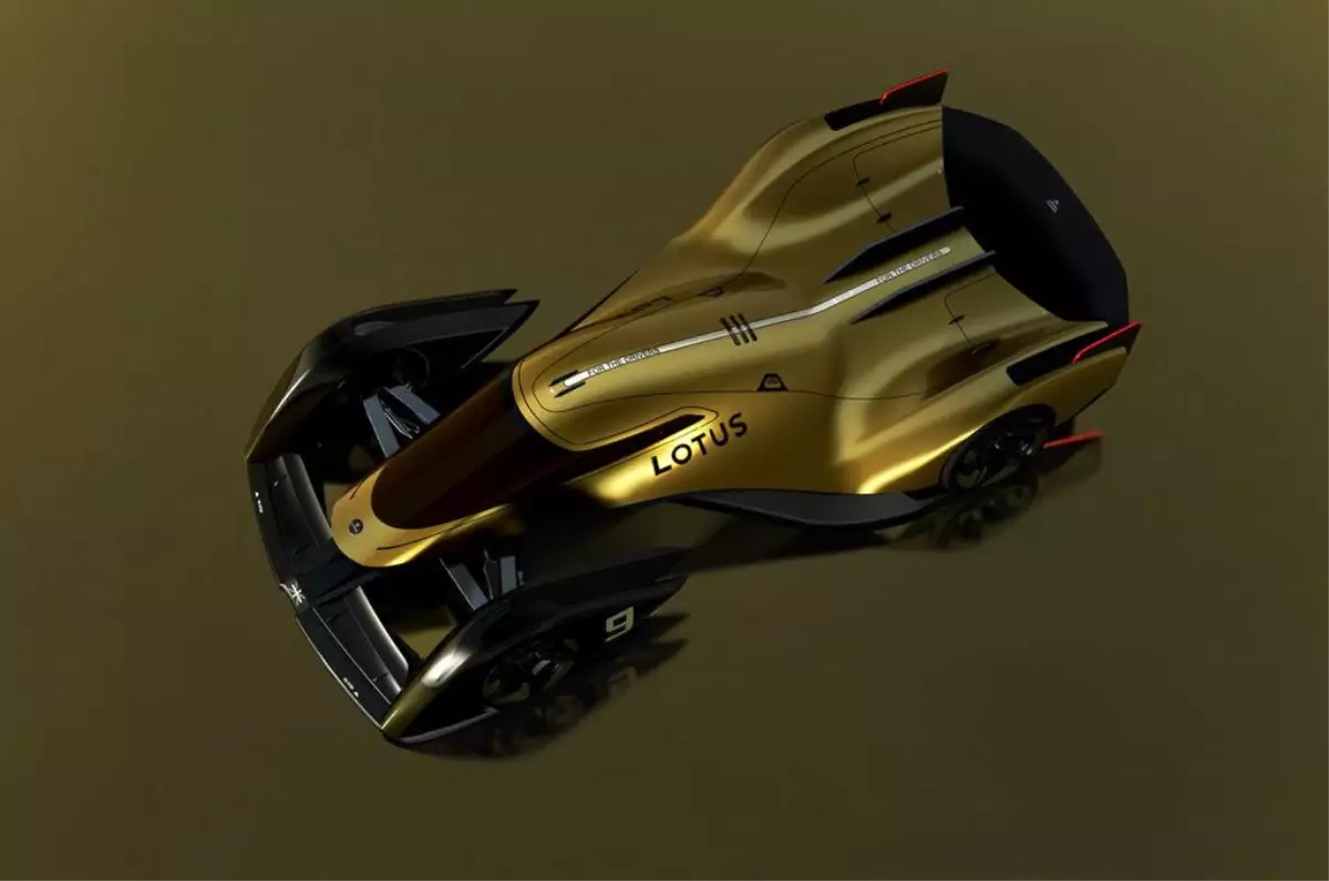 Lotus'dan 2030 model elektrikli yarış otomobili!