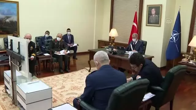 Son dakika haberleri... Milli Savunma Bakanı Akar 'NATO Savunma Bakanları Toplantısı'na yönelik değerlendirmelerde bulundu Son dakika haberleri... Milli Savunma Bakanı Akar 'NATO Savunma Bakanları Toplantısı'na yönelik değerlendirmelerde bulundu
