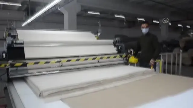 Tekstil fabrikaları ekonomiye katkı sunuyor Tekstil fabrikaları ekonomiye katkı sunuyor