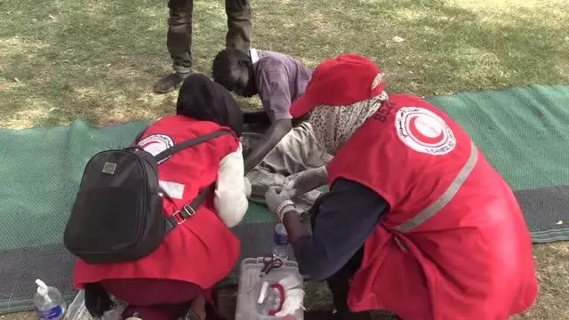 Son dakika haber... Türk Kızılaydan Sudan'da kimsesiz çocuklara giysi desteği Son dakika haber... Türk Kızılaydan Sudan'da kimsesiz çocuklara giysi desteği